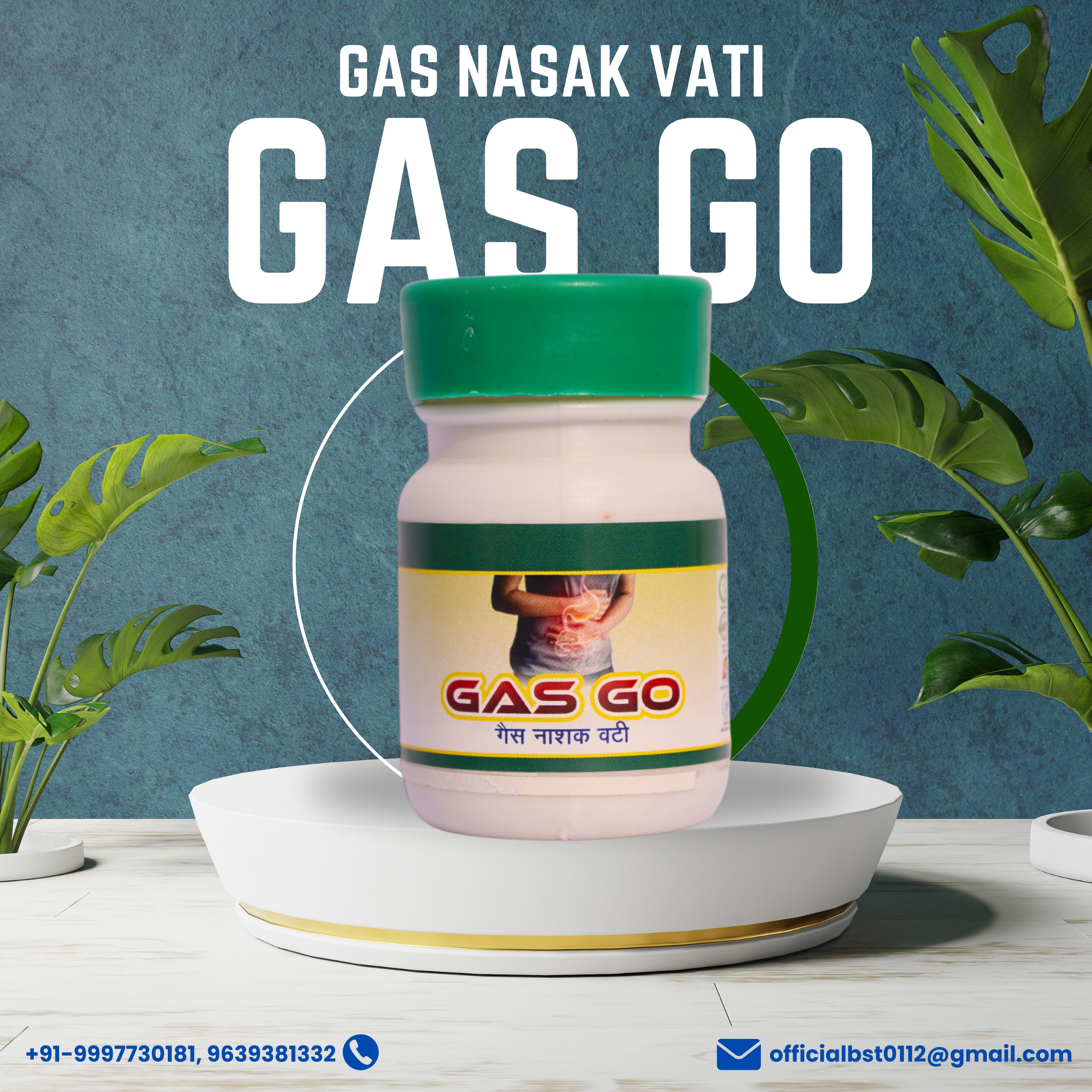 BST AYURVEDA - GAS NASAK VATI